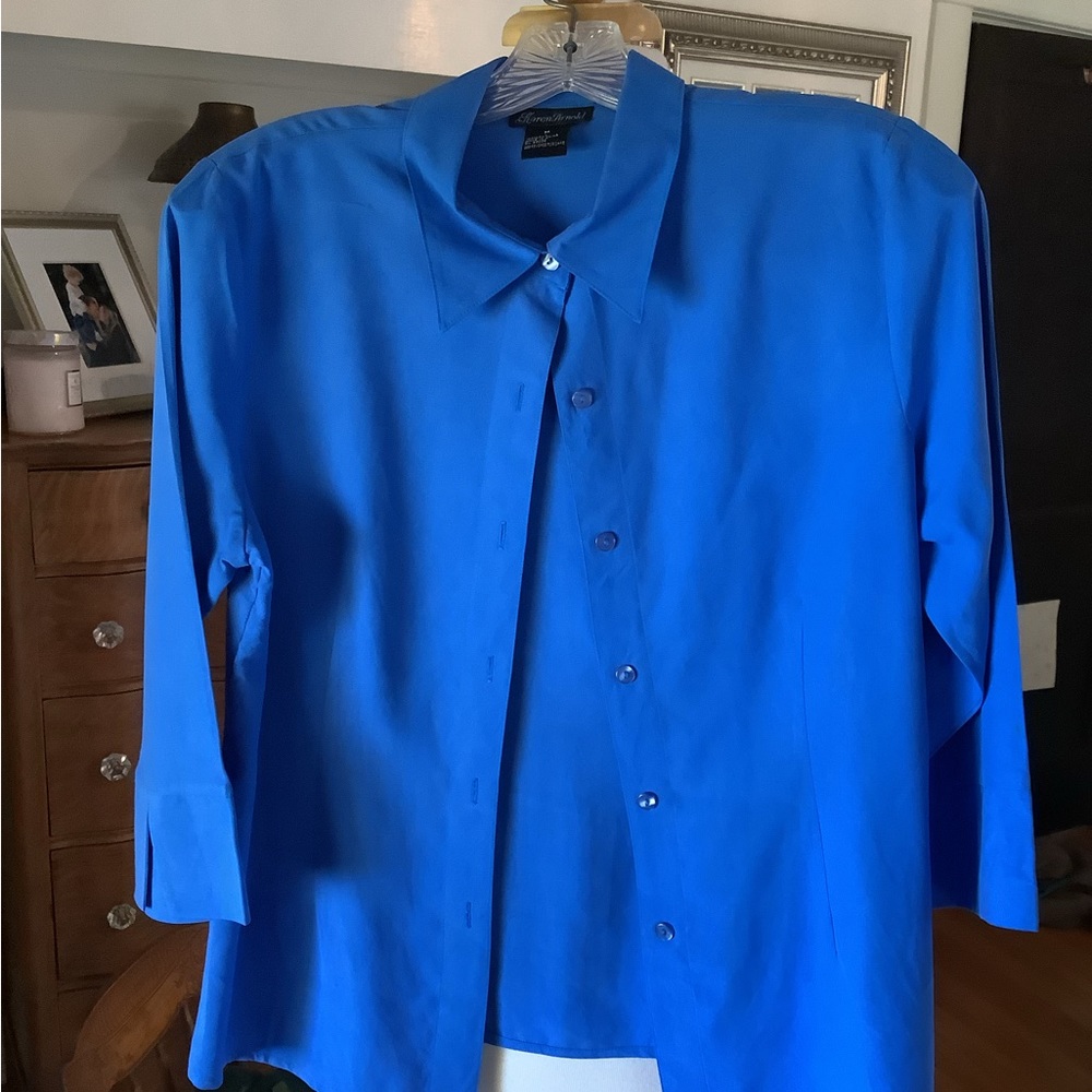 Vintage Karen Arnold silk blouse